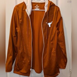 Fanatics Texas Longhorns Burnt Orange Full Zip Hoodie Men’s Medium